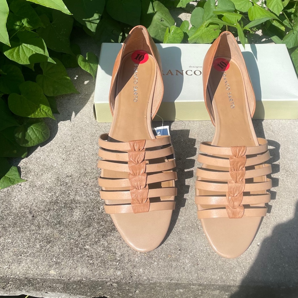 PRICE DROP! Franco Sarto Aspire Barley CUOIO Sandals